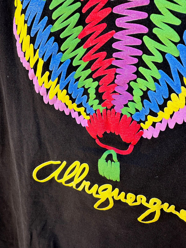 Turtleneck Puff Paint Albuquerque Balloon Fiesta T-shirt