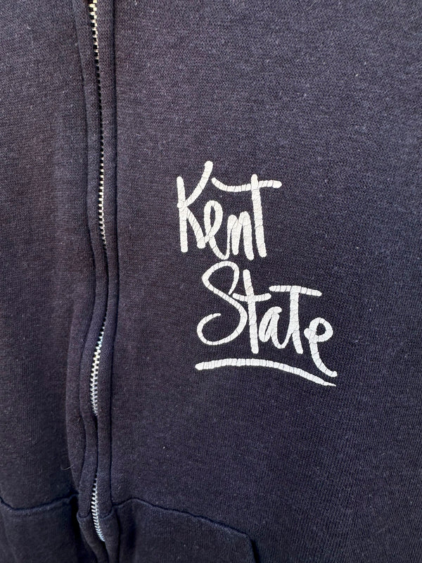80's Kent State Sweatshirt Zip Vest