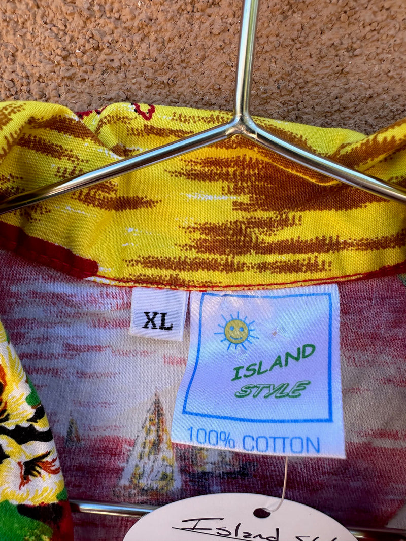Island Style Hula Girl Shirt