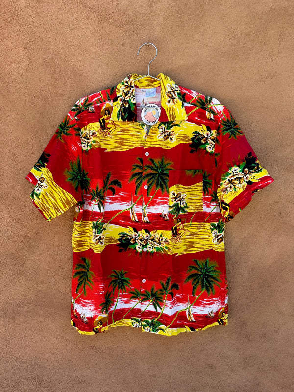 Island Style Hula Girl Shirt