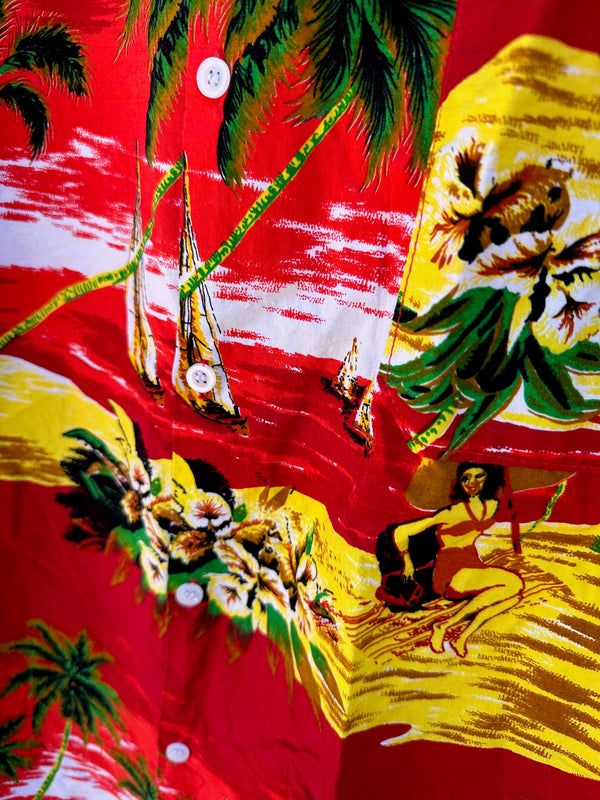Island Style Hula Girl Shirt
