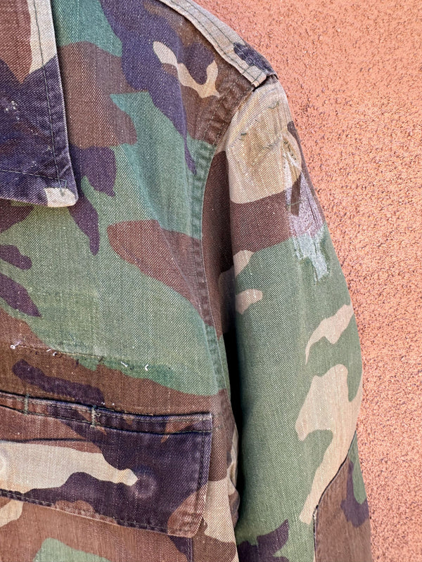 1970's Field Camo Vietnam Era Jacket