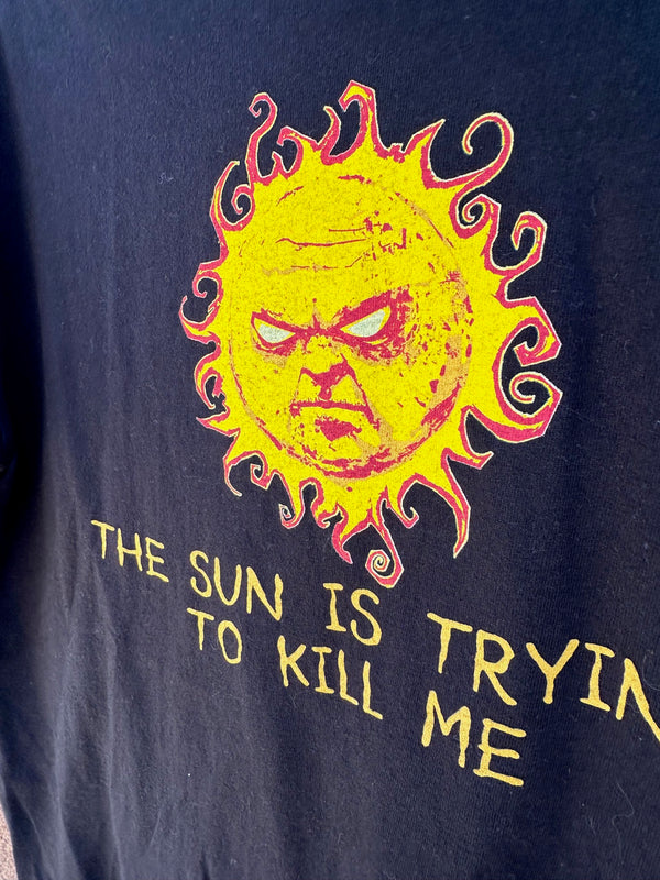 Early Aughts Jinx T-shirt - The Sun is Trying to Kill Me