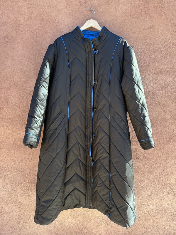 1980's Ryan Scott Puffer Coat - as is, needs zip