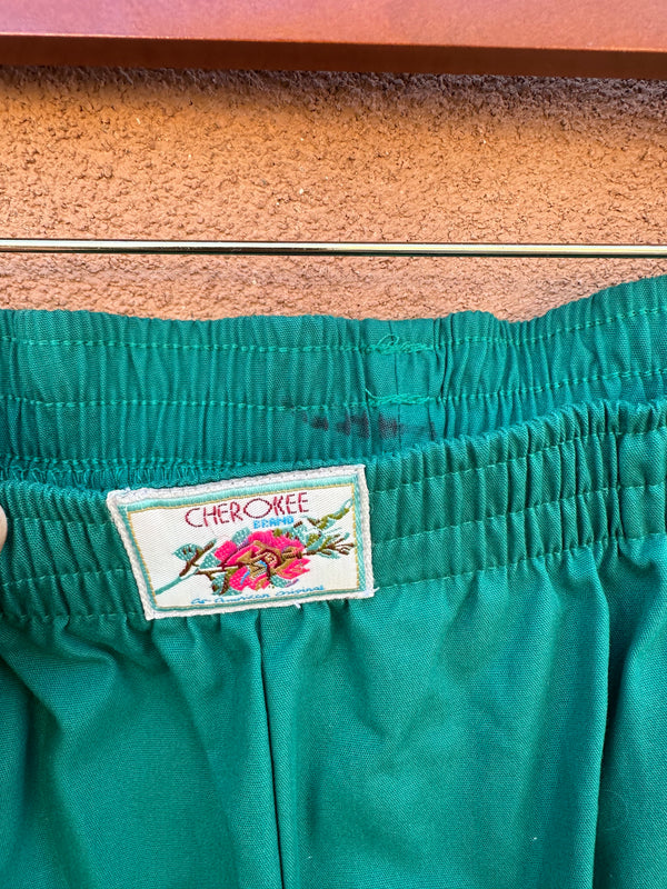 Hunter Green Jogger Pants by Cherokee