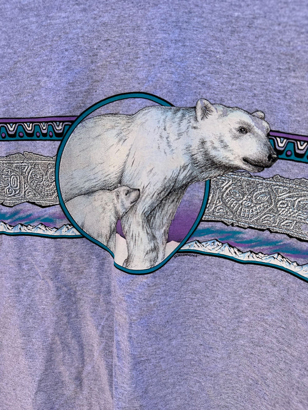 Polar Bear & Cub Tourist T-shirt