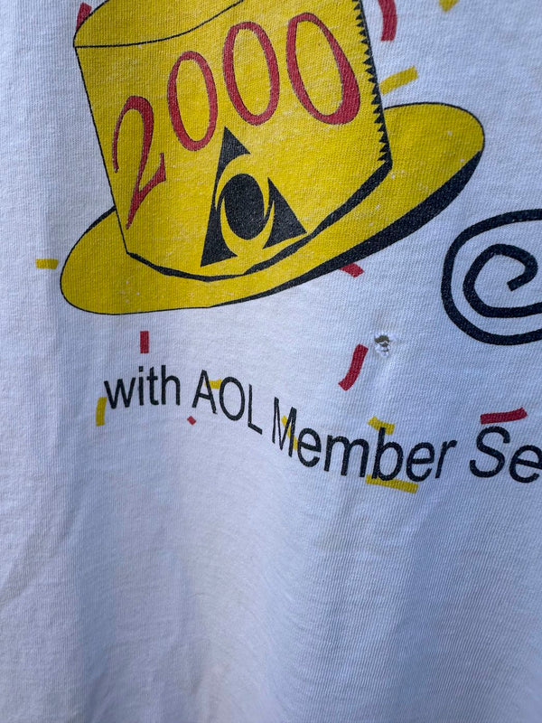 I Survived Y2K with AOL Member Services T-shirt