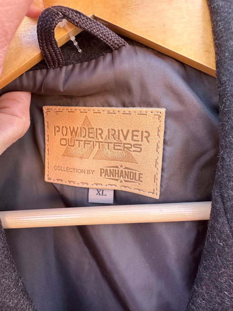 Powder River Panhandle Wool Blend Vest - XL