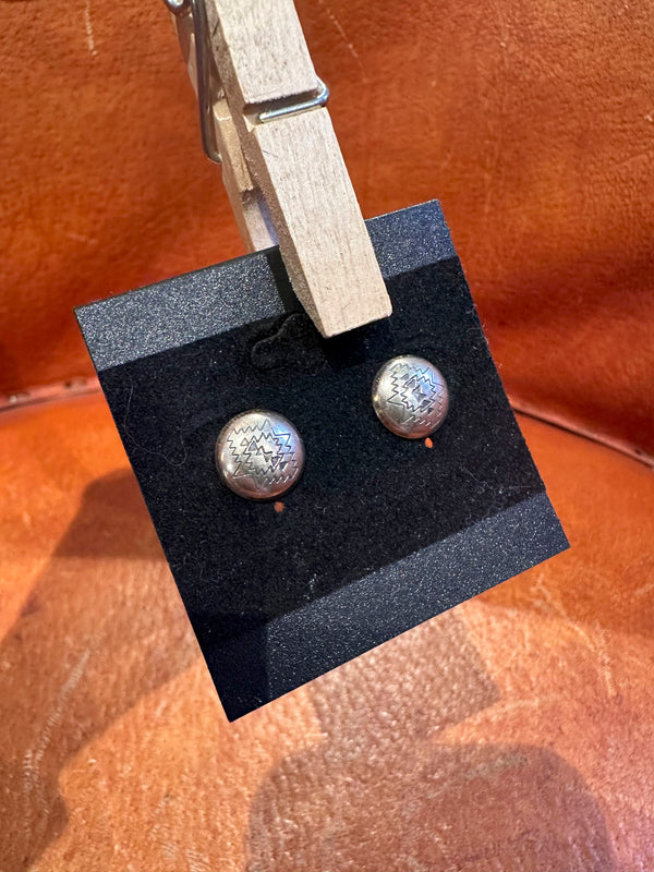 Southwest Geometric Sterling Silver Earrings