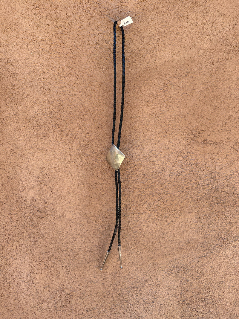 Deco Sterling Silver Bolo Tie