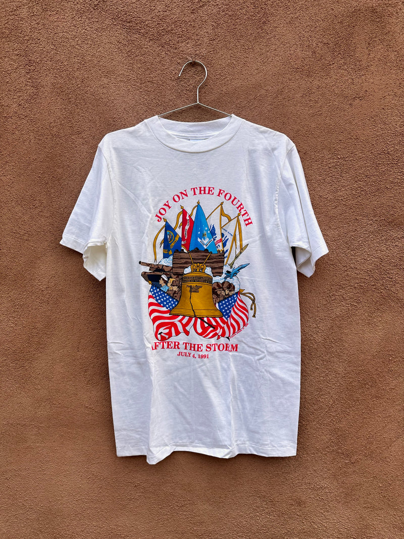 Joy on the Fourth - Desert Storm T-shirt