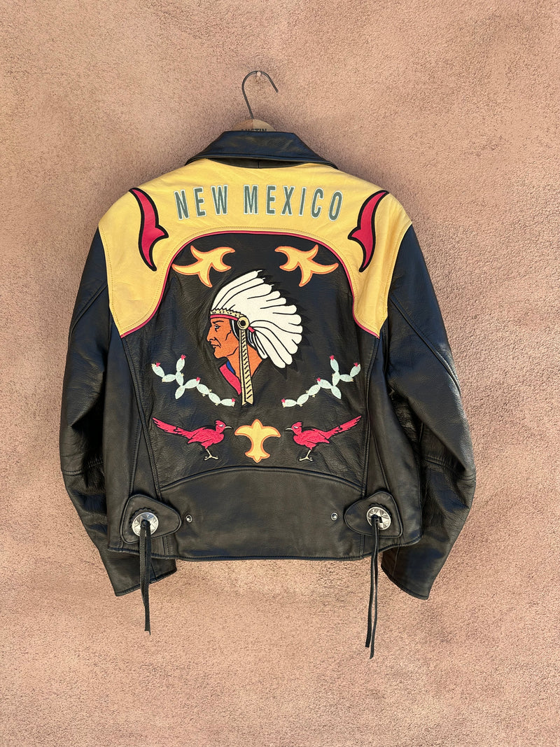 New Mexico Avirex Biker Jacket - Medium
