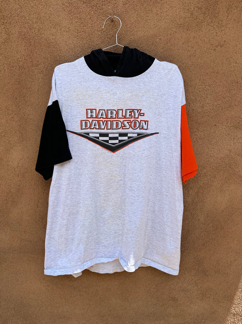 Shawnee, Kansas Harley Davidson Hooded T-shirt