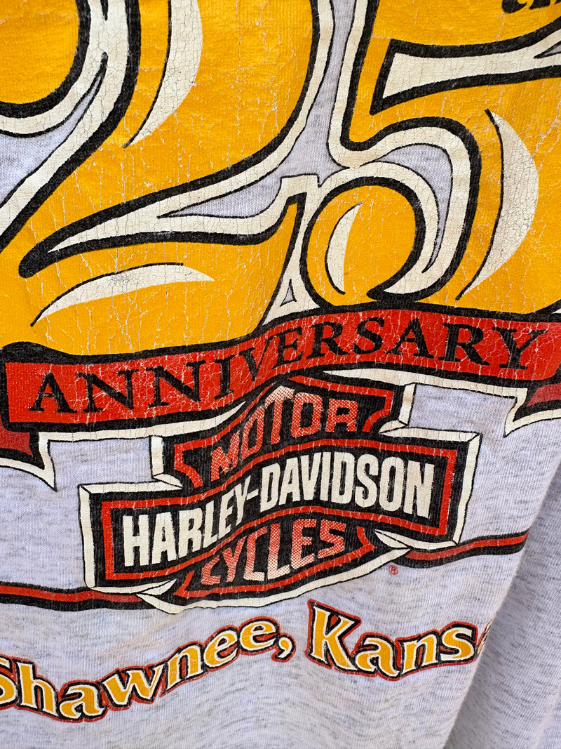 Shawnee, Kansas Harley Davidson Hooded T-shirt