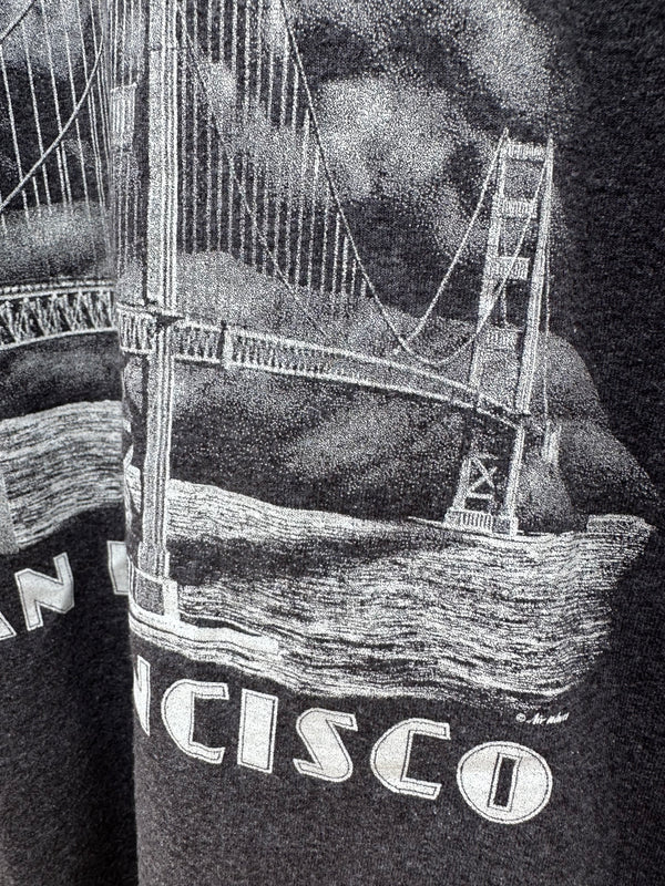 90's Gray San Francisco Tourist Tee