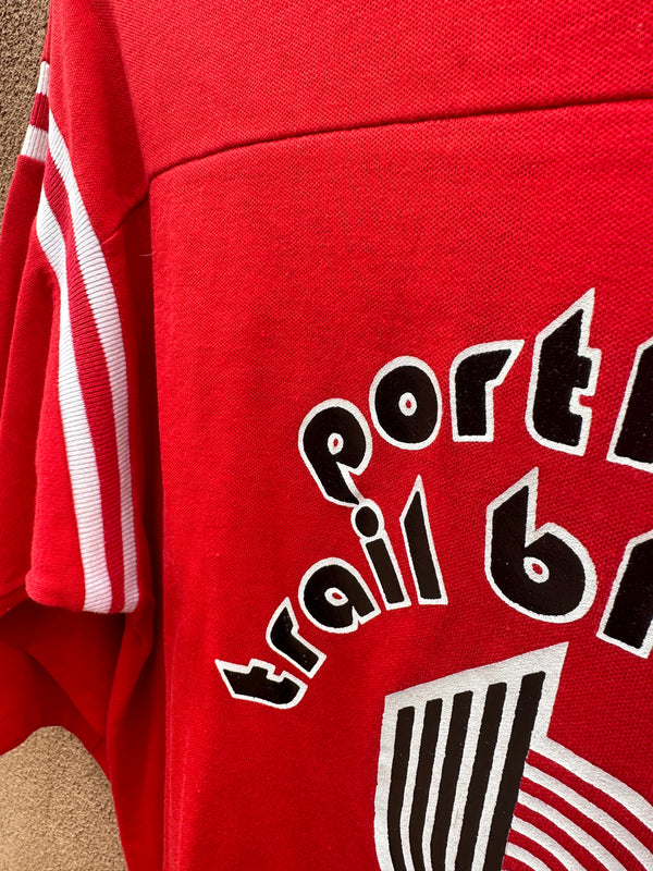 70's Portland Trail Blazers Sport Stripe Tee