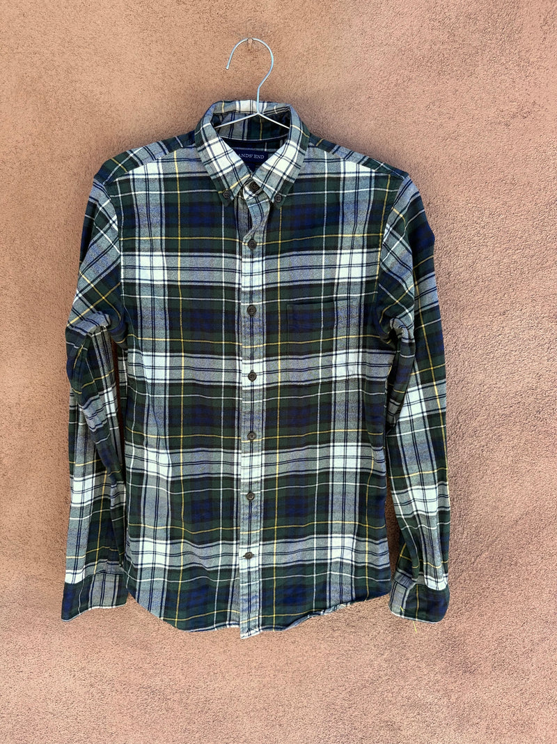 Lands' End Tartan Flannel