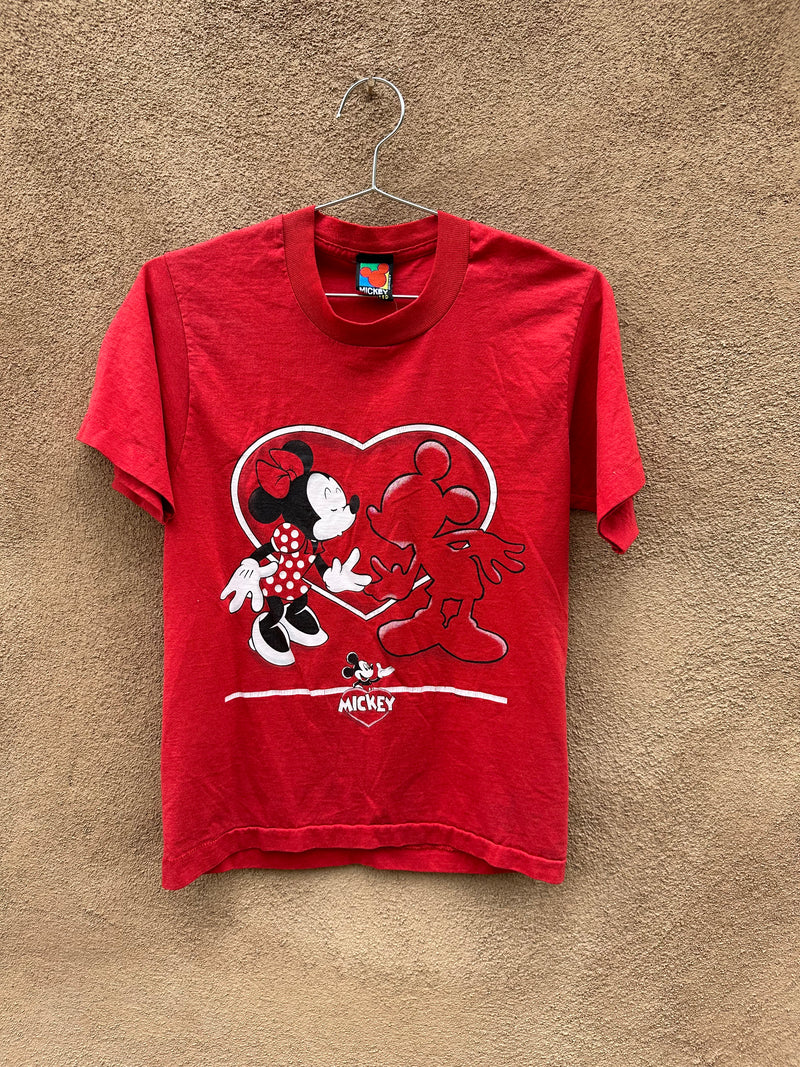 90’s Mickey and Minnie Tee - Red