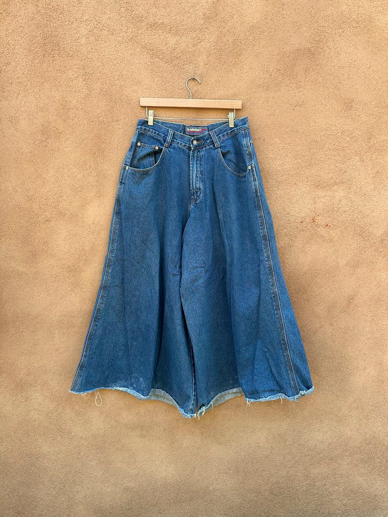 90's Breakdown Extra Baggy & Flared Jeans 31 x 27 - Cut Hem