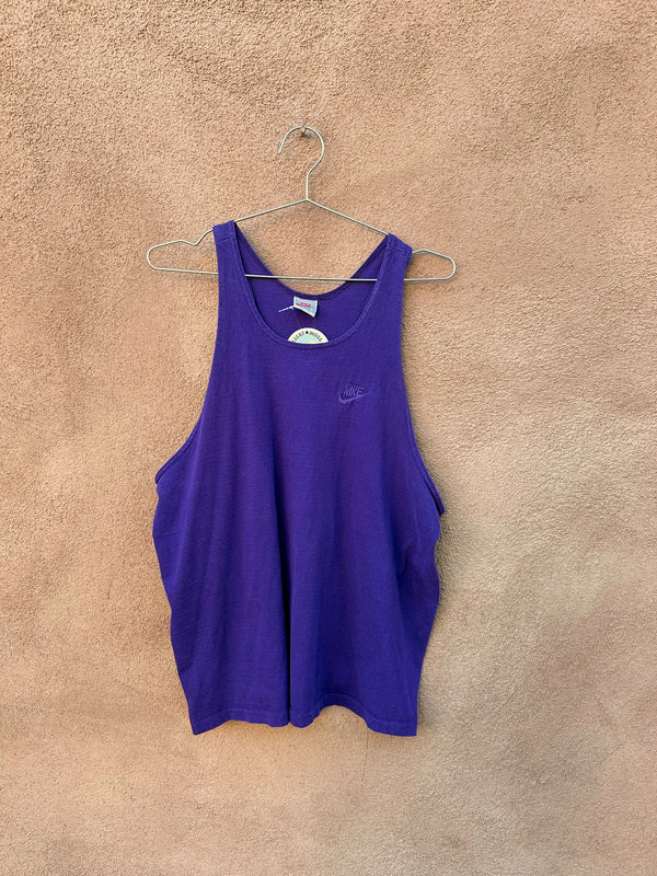 Purple 80's Nike Tank Top - Made in USA