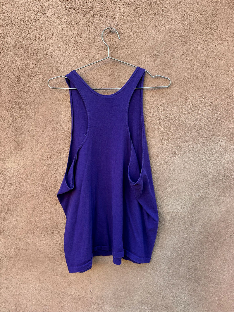 Purple 80's Nike Tank Top - Made in USA