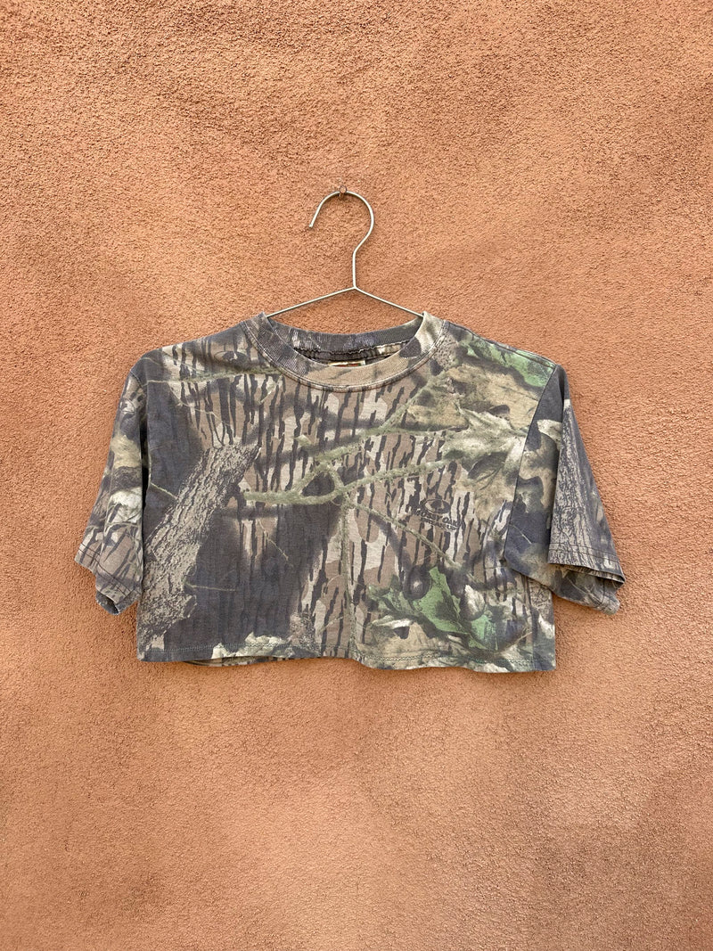 Mossy Oak Break-Up Cropped Shirt