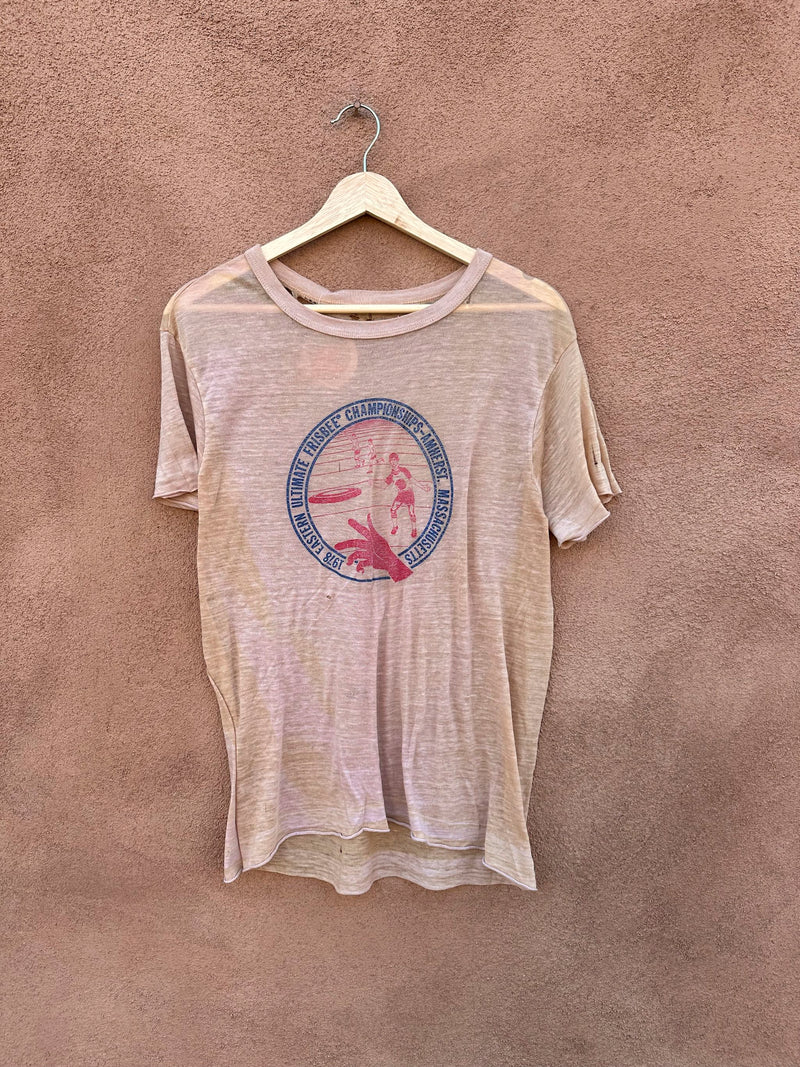 1978 Ultimate Frisbee Championship Threadbare T-shirt