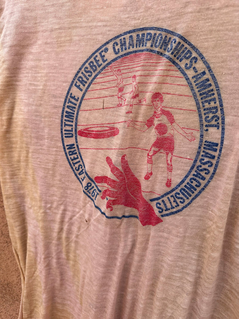 1978 Ultimate Frisbee Championship Threadbare T-shirt