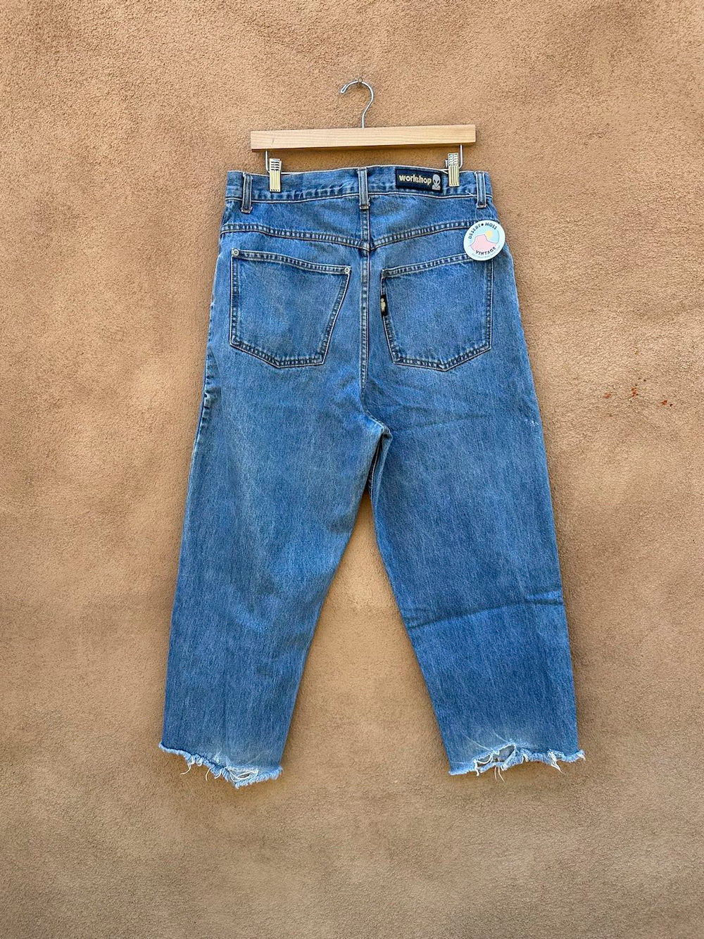 Vintage Alien Workshop Baggy Jeans 33 x 25 – DESERT MOSS VINTAGE