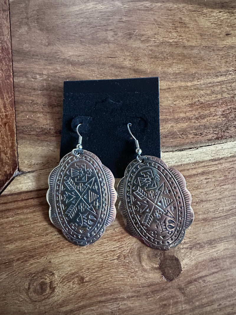 Tin Diné Earrings