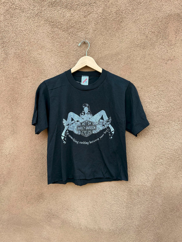 Put Something Exciting Between Your Legs Harley-Davidson T-shirt