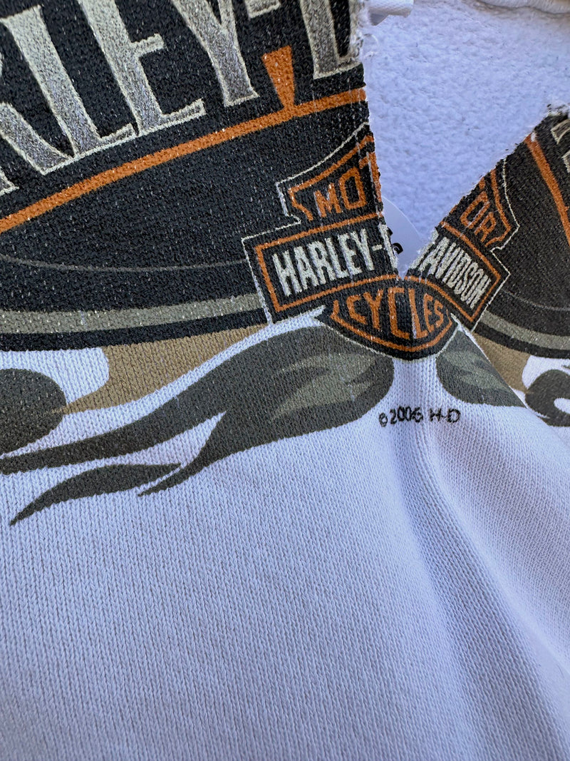 Cropped & Altered Appleton, WI Harley Davidson Hoodie