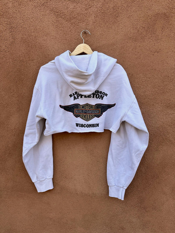Cropped & Altered Appleton, WI Harley Davidson Hoodie