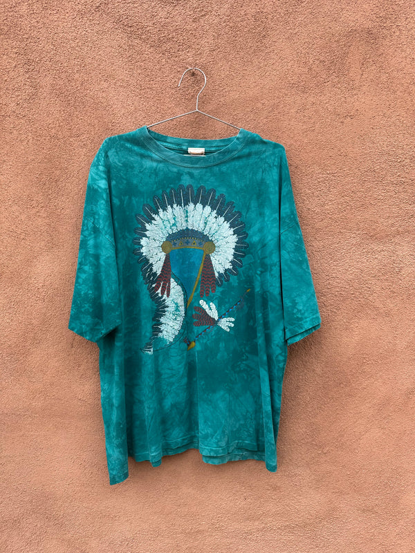 Native Chief Headdress Tee