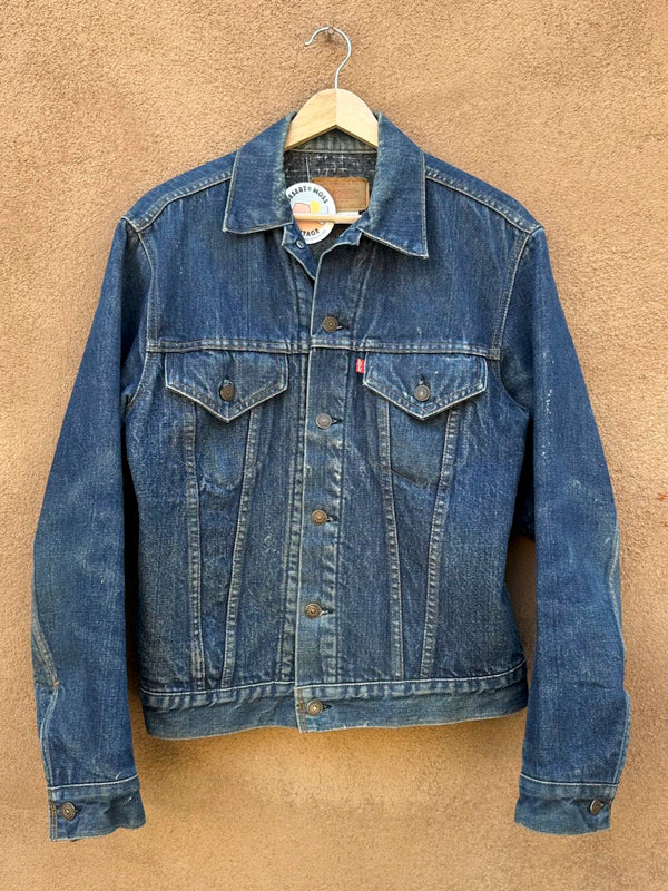 1980's Levi's Winter-Lined Made in USA Trucker Jacket - 38