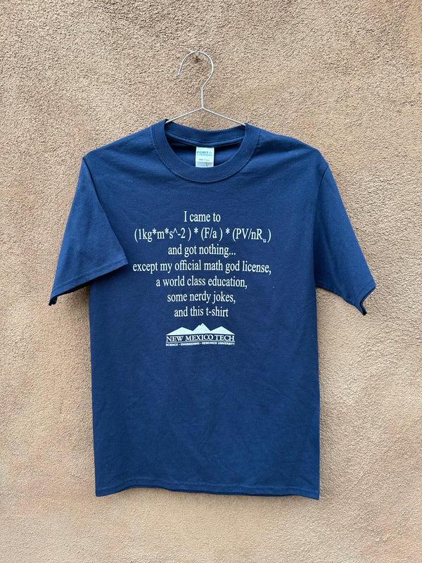 Funny New Mexico Tech Tee