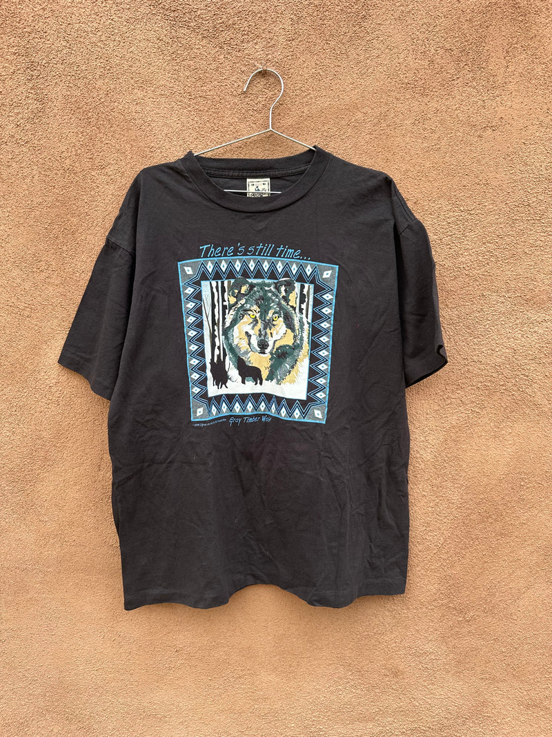 1994 There's Still Time - Save the Wolves T-shirt