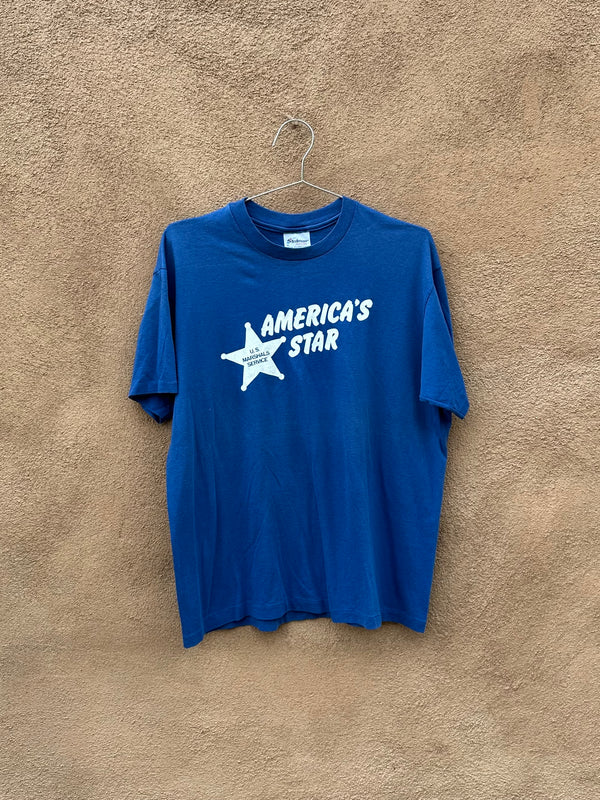80's U.S. Marshals Americas Star T-shirt