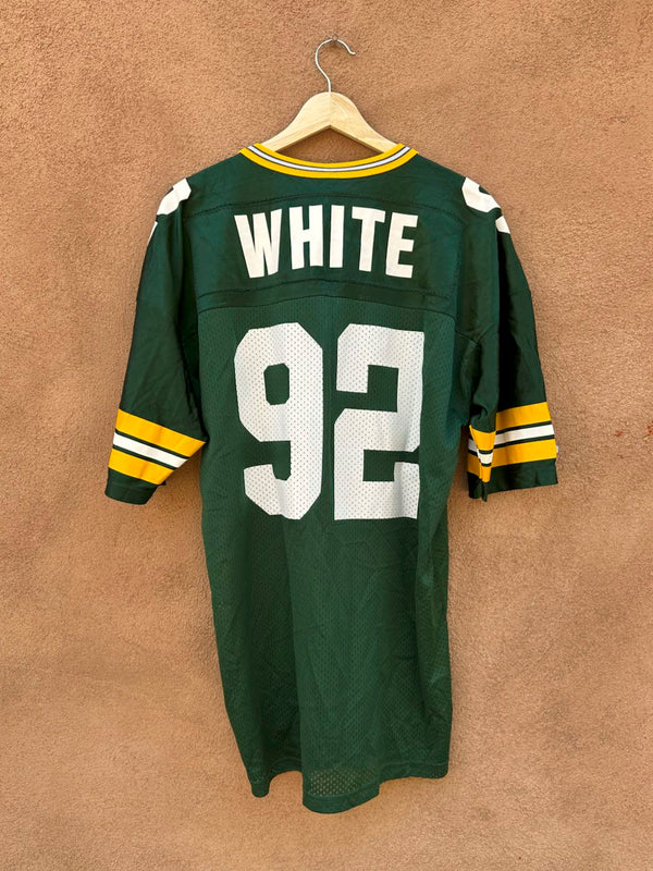 90's Champion Reggie White #92 Green Bay Packers Jersey