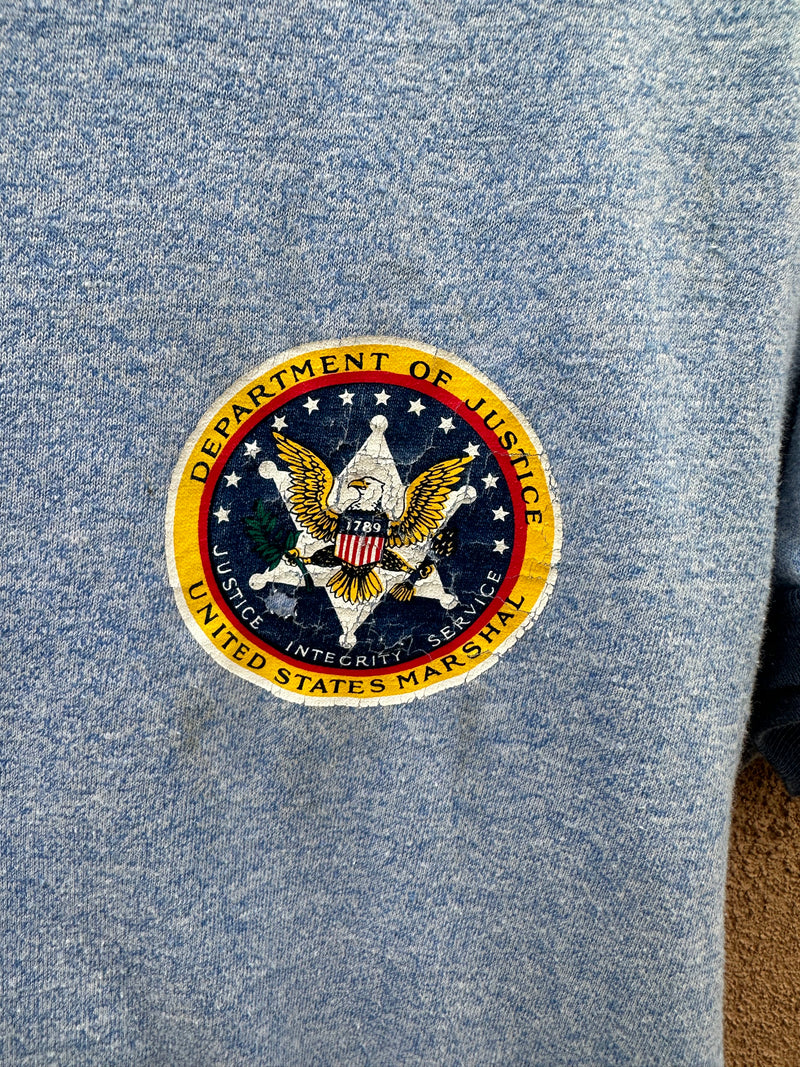 Dept. of Justice US Marshal Ringer T-shirt
