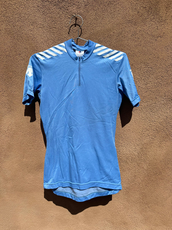 Blue Descente Cycling Jersey