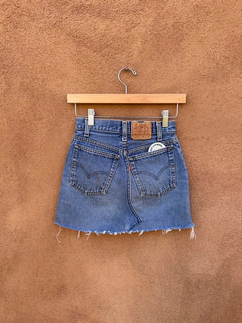 Reworked Levi's Jean Skirt w: 25
