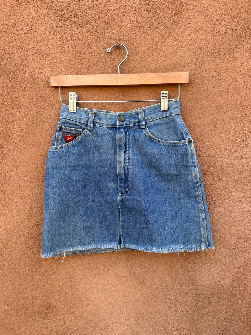 1990's Candies Denim Mini Skirt w: 24