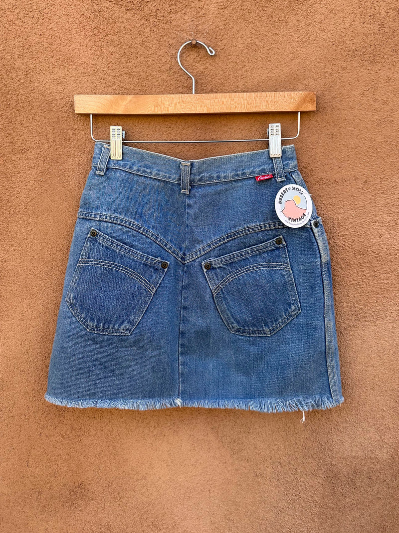 1990's Candies Denim Mini Skirt w: 24