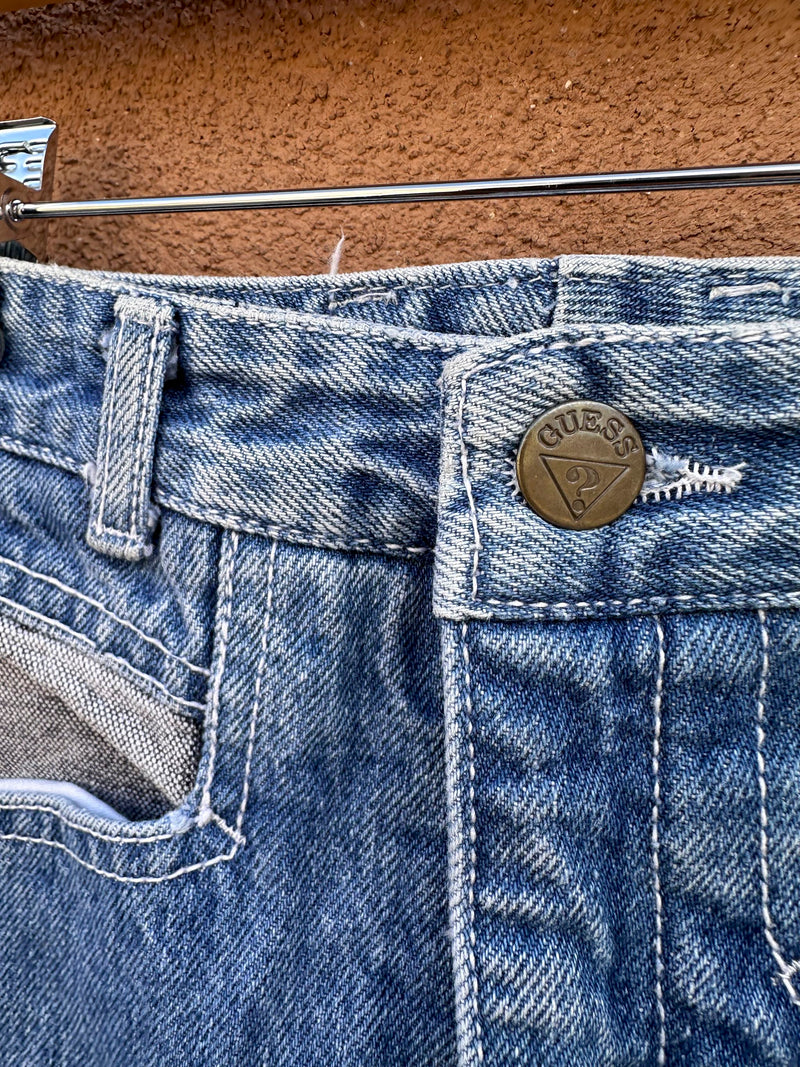 Petite Denim Guess by Georges Marciano Skirt w: 22