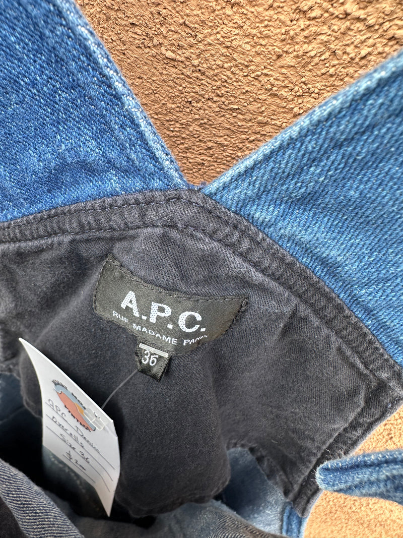 APC Denim Overalls - 36