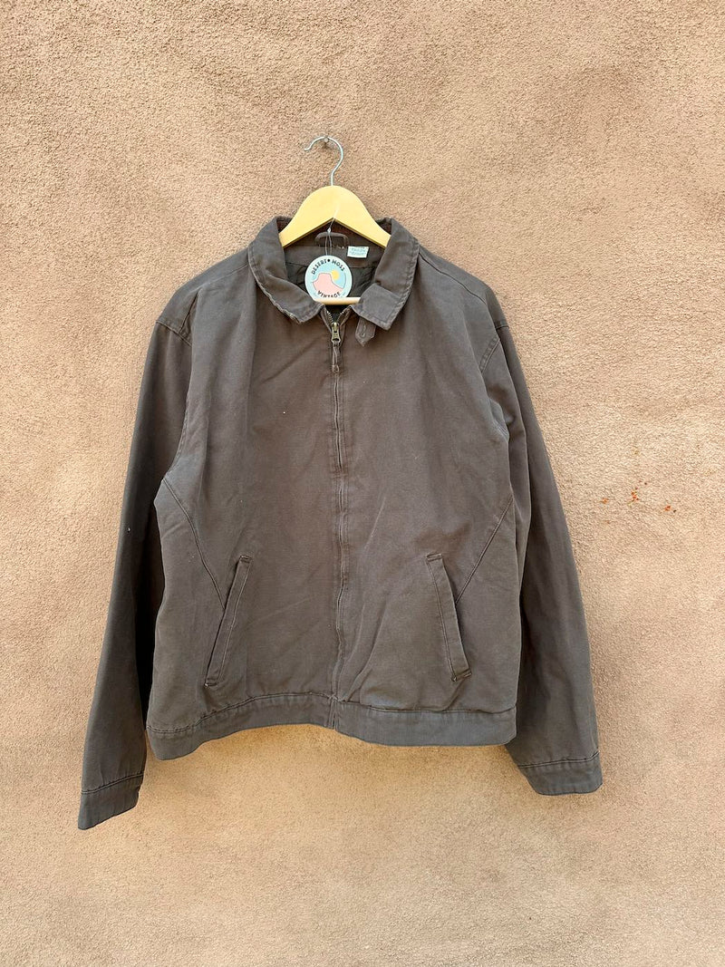 Lightweight Canvas Brown Work Jacket - as is