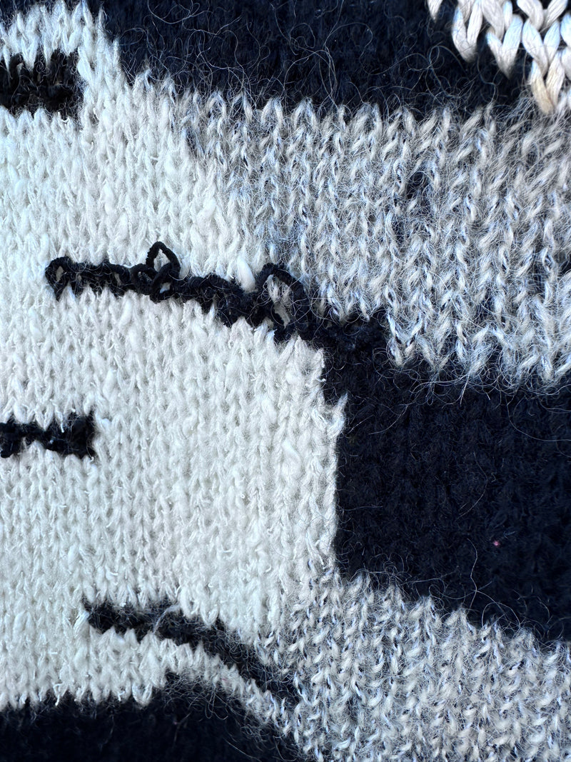 90's Abstract Liz Claiborne Short Sleeve Sweater