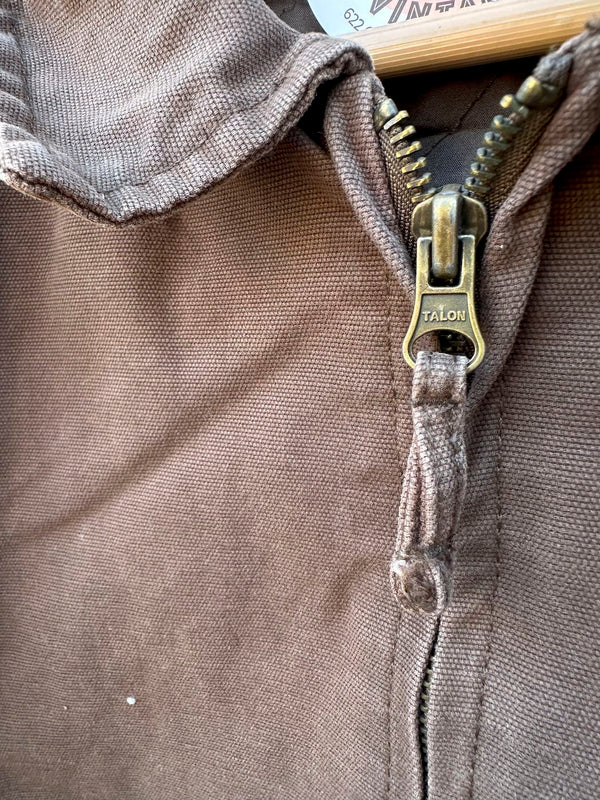 Lightweight Canvas Brown Work Jacket - as is