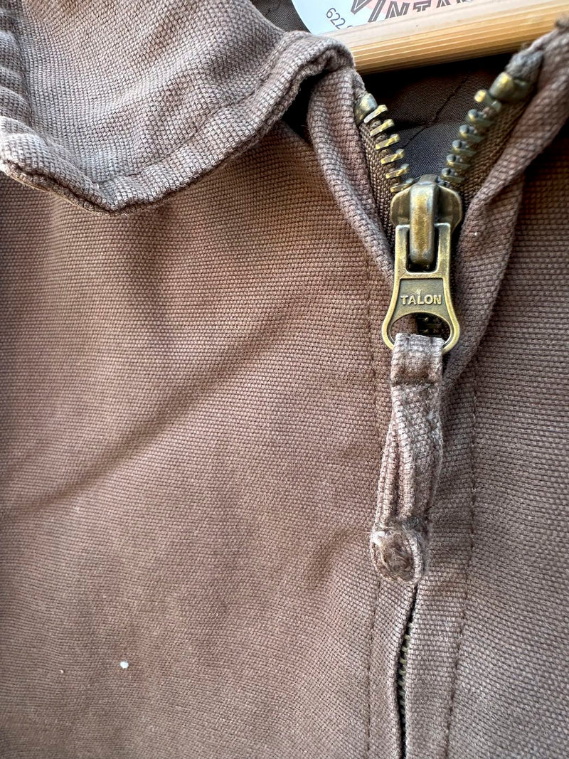 Lightweight Canvas Brown Work Jacket - as is